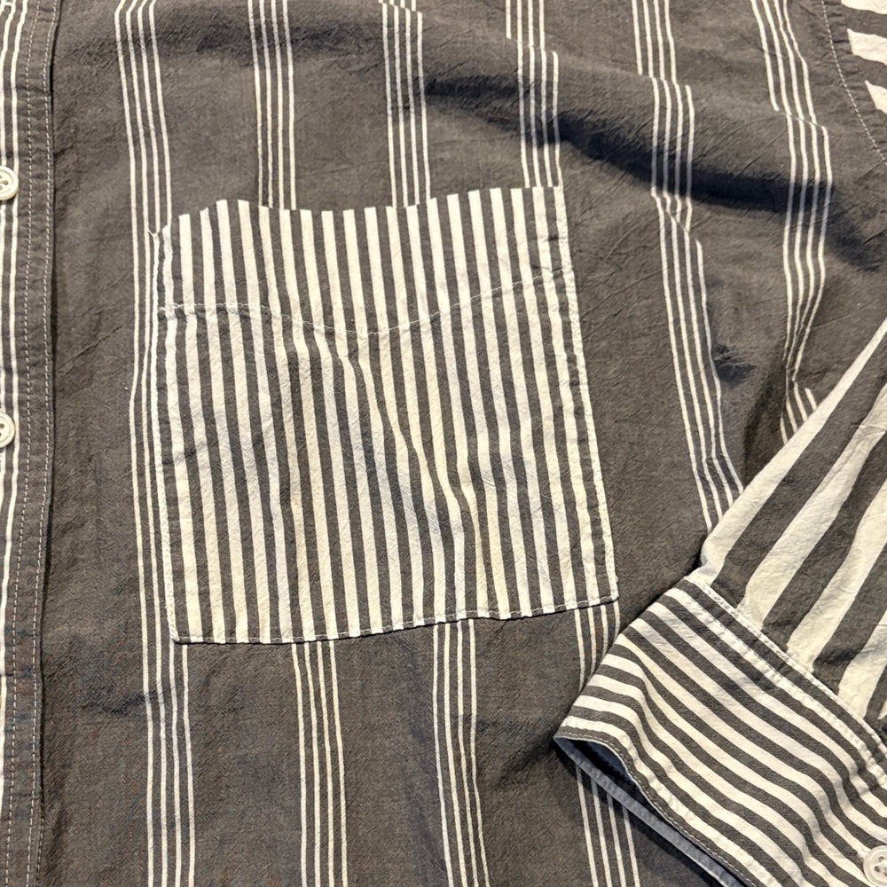 Madewell Pattern-Block Button Down Shirt - image 5